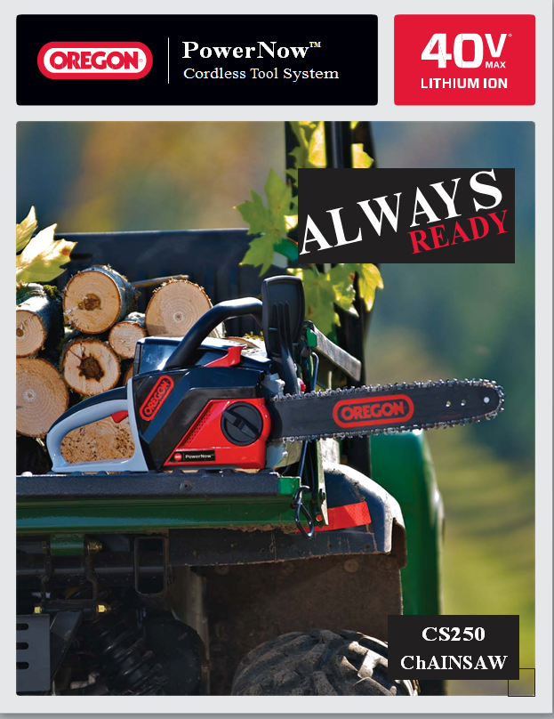 Oregon Power Tools Brochure page1