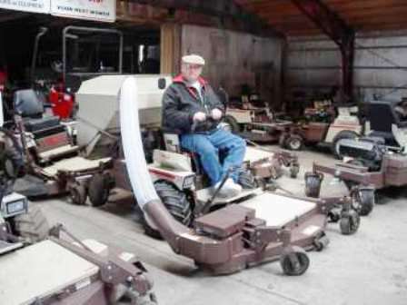 used Grasshopper 721D Front-Mount Mower